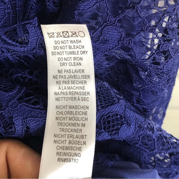 Adrianna Papell 18W Royal Blue wedding guest special occasion dress - Picture 13 of 13